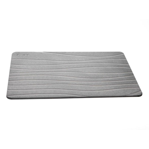 Sutera Stone Bath Mat, Stone Bathroom Mat, Diatomaceous Earth Bath Mat,  Stone